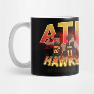 ATL Hawks, Trae Young and John Collins Mug